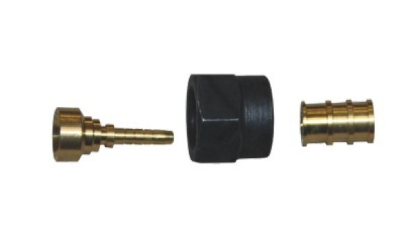 Gomax Press-Anschluss 5/8 UNF KBA04M Quadra DN4 gerade (Pack=10Stck)